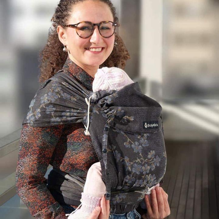 Actual product image Didymos DidyKlick 4u Blue Flower