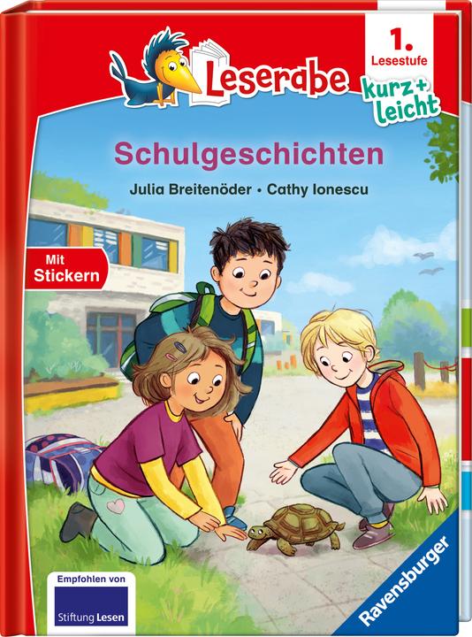 Ravensburger Leserabe - 1. Lesestufe Kurz und leicht: Schulgeschichten (Allemand, Julia Breitenöder, 2025)