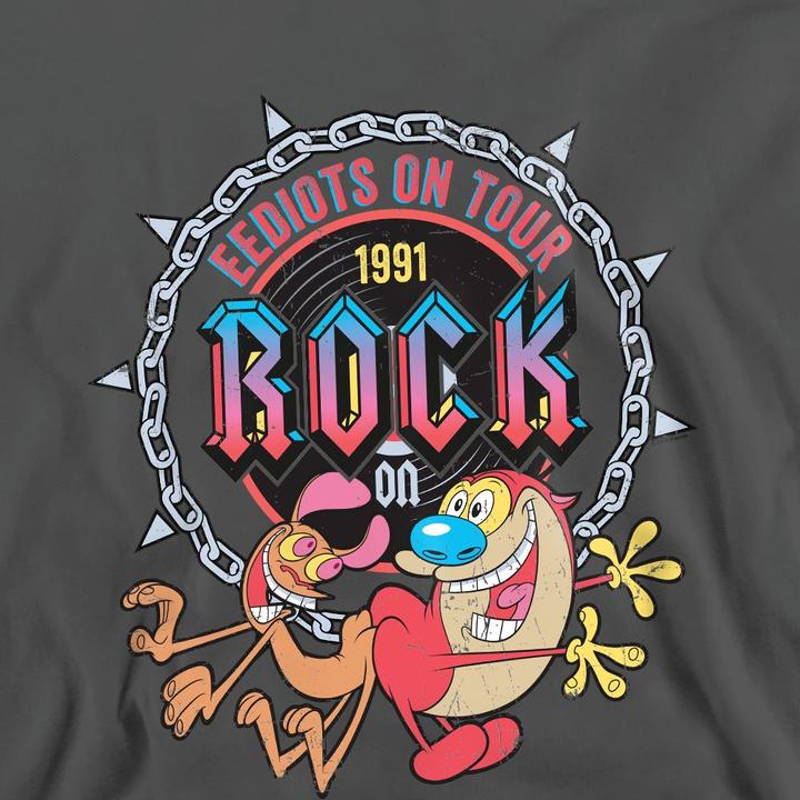 Immagine prodotto Ren & Stimpy Eediots On Tour Felpa Adulto Unisex (L)