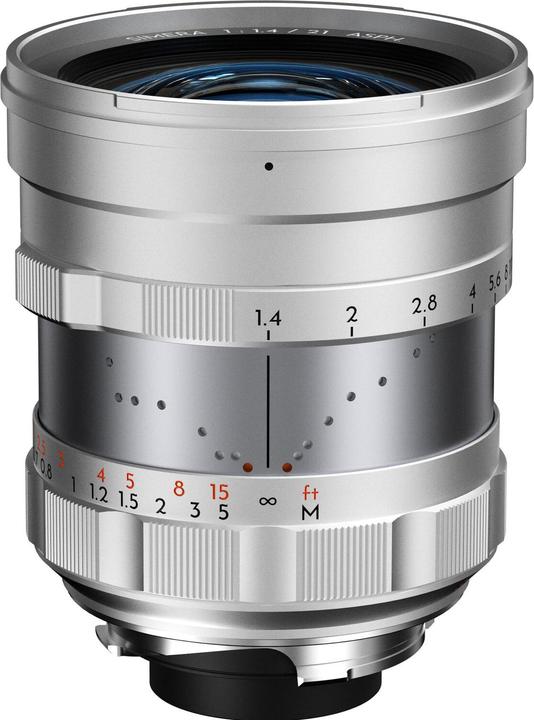 Produktbild Thypoch Full-frame Photography Lens Simera 21mm f1.4 for Leica M Mount - Silver (Leica M, Vollformat)