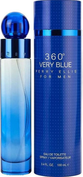 Actual product image Perry Ellis 360 Very Blue (Eau de toilette, 100 ml)