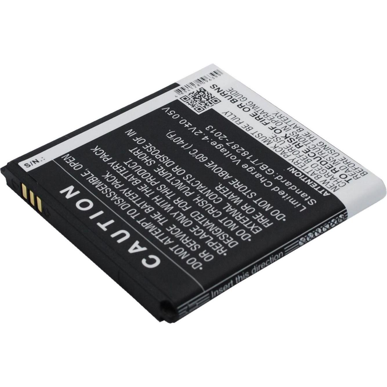 CoreParts Battery for Wiko Mobile (Akku), Mobilgerät Ersatzteile, Schwarz