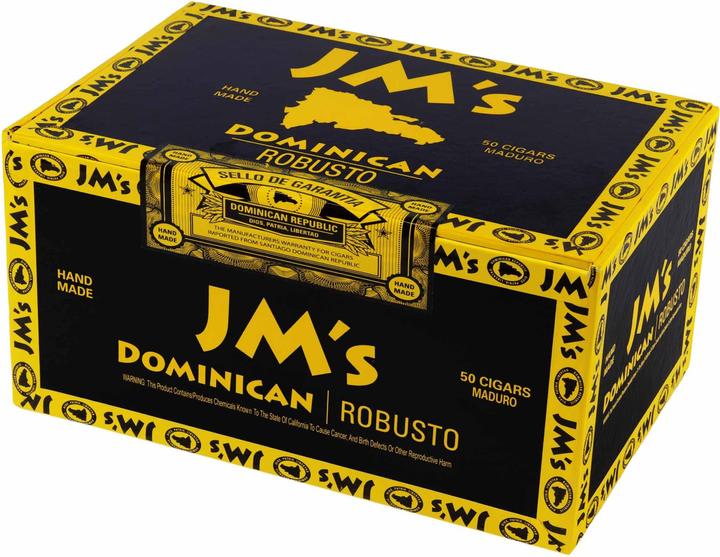 Actual product image JM Tobacco JM's Dominican Maduro Robusto (Robusto)