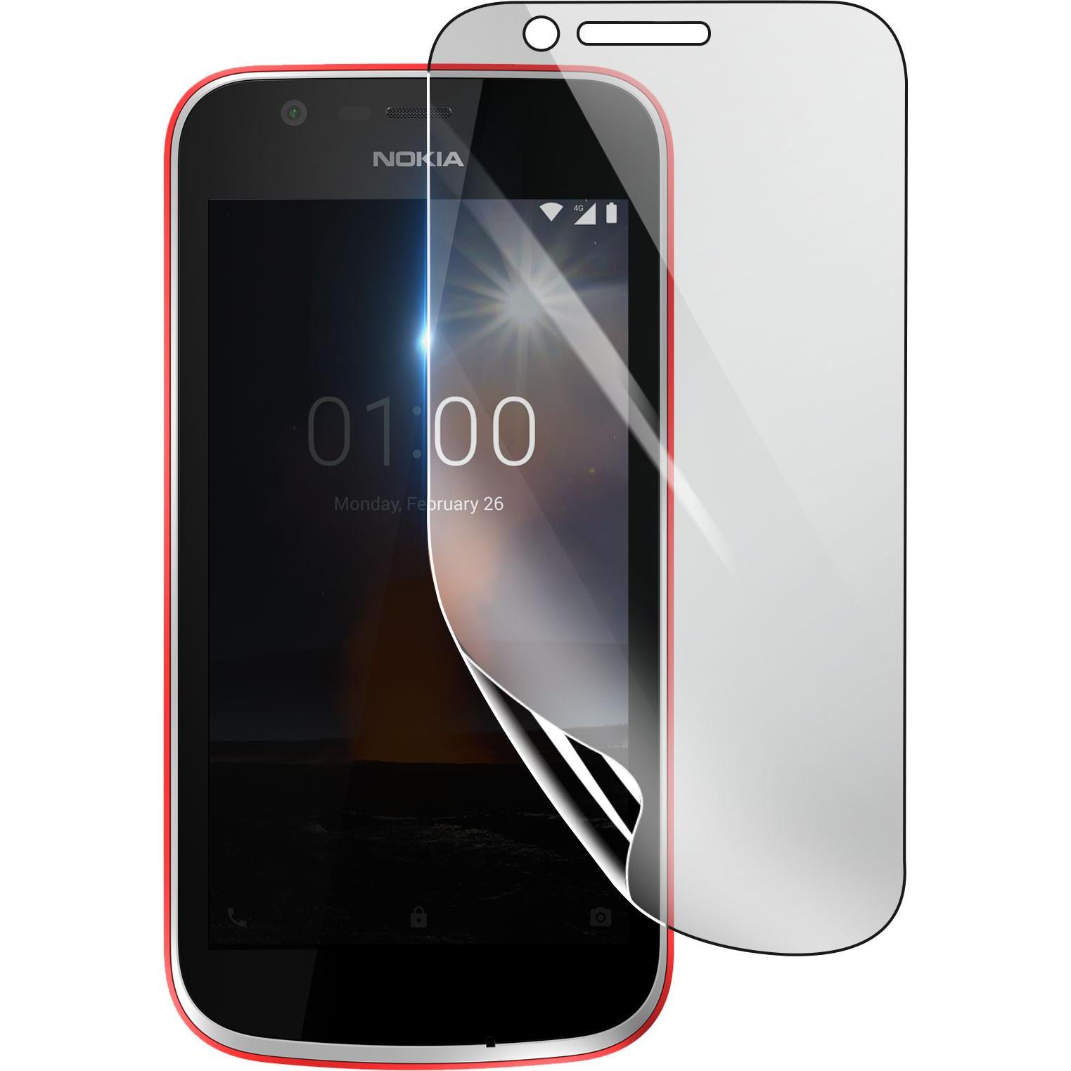3MK Hydrogel Bildschirmfolie für Nokia 1 (1 Stück, Nokia 1), Smartphone Schutzfolie, Transparent