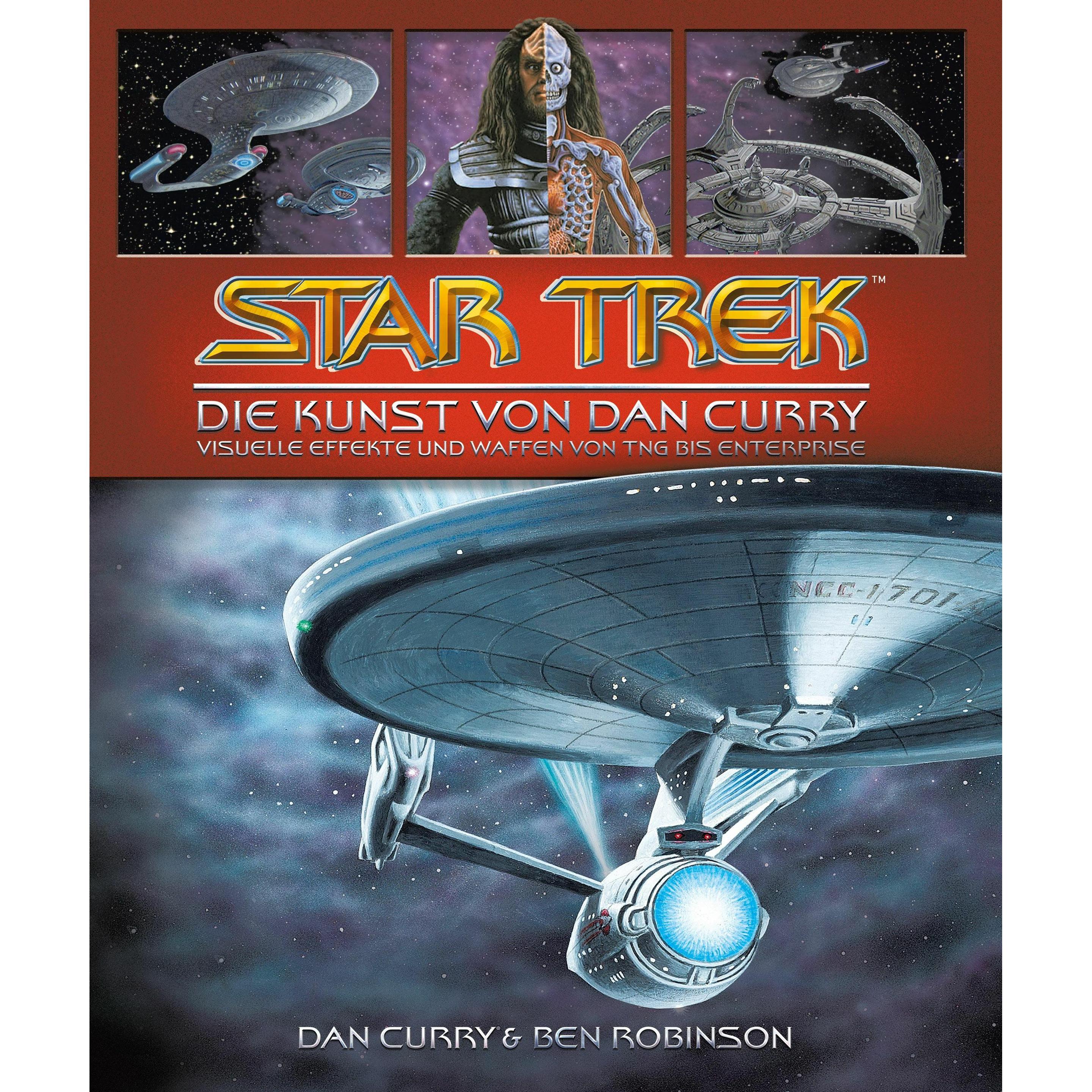 Thumbnail - Star Trek - Die Kunst von Dan Curry, Sachbücher von Dan Curry, Ben Robinson