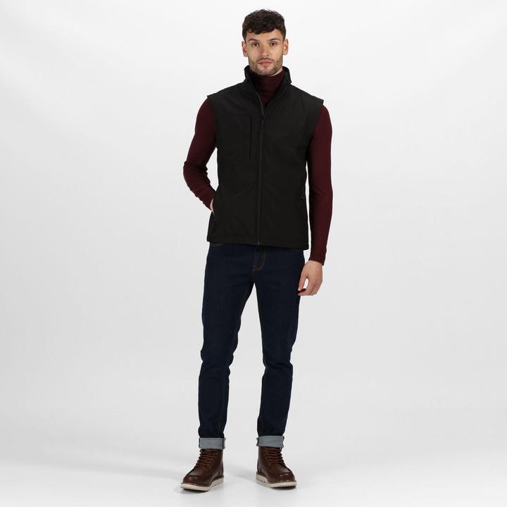 Actual product image Regatta Mens Octagon 3 Layer Printable Softshell Bodywarmer (S)