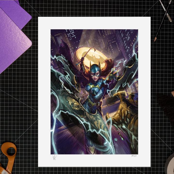 Image du produit Sideshow DC Comics Impression d'art Batgirl 46 x 61 cm - non encadré (46 x 61 cm)