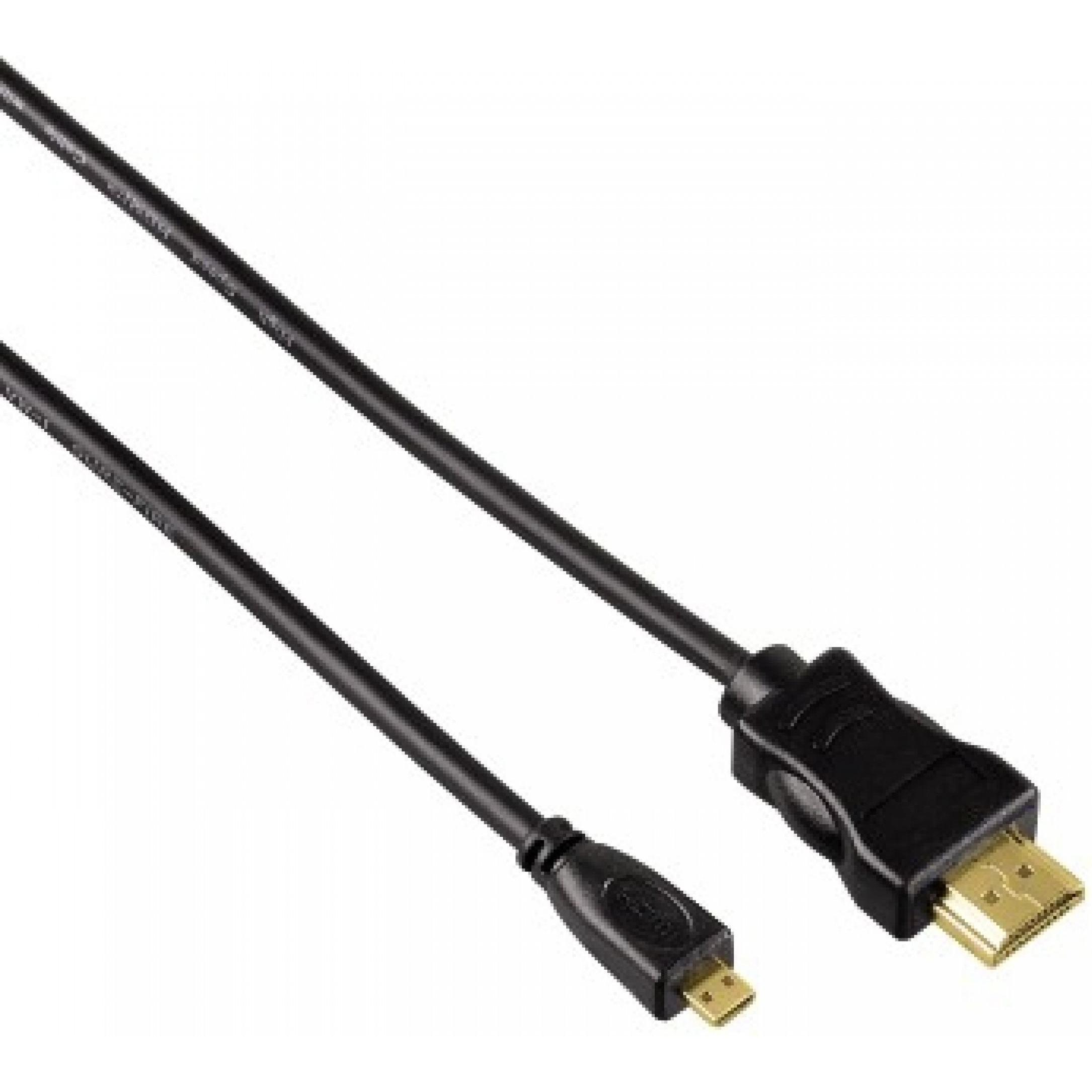 Hama HDMI (Typ A) — micro HDMI (Typ D) (0.50 m, HDMI), Video Kabel
