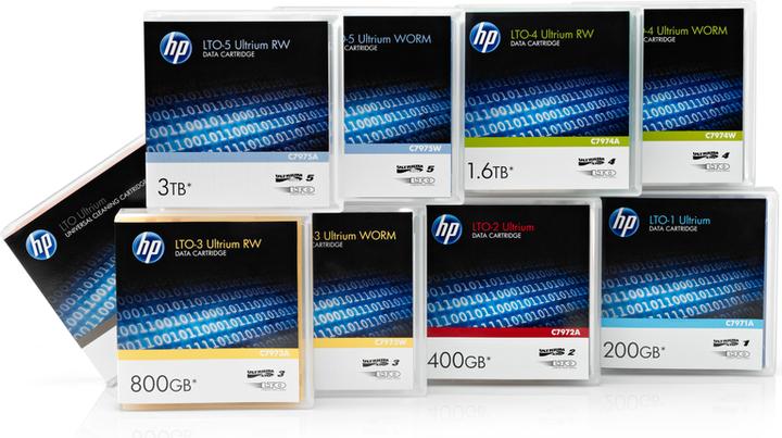 Image du produit HP LTO ULTRIUM - Cassettes de données (LTO-4 Ultrium, 800 Go)