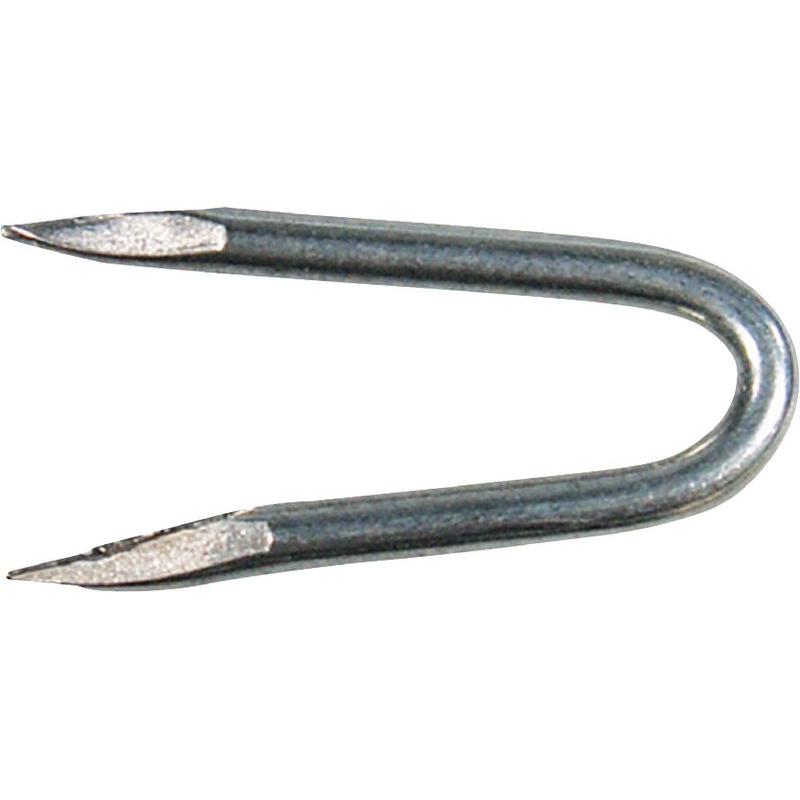 Schweizerische Nagelfabrik, Nägel, Agraffen verzinkt 1.2 x 12 mm Pack à 0.5 kg. (9370 Stück, 12 mm)