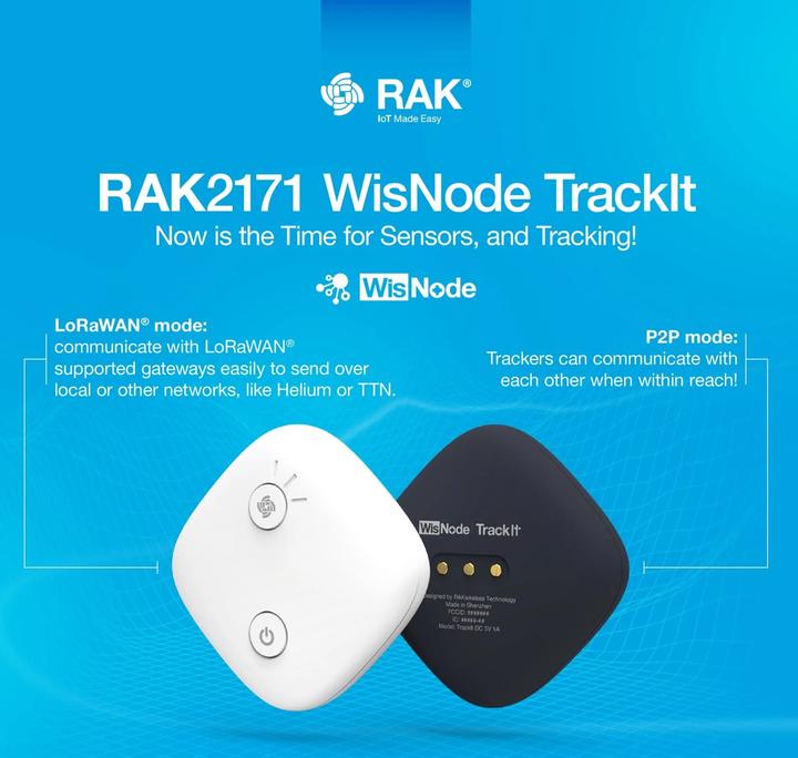 Produktbild RAK Wireless WisNode TrackIt RAK2171 GPS Tracker