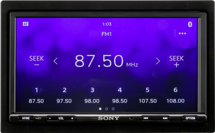 Actual product image Sony XAV-3550D (Android car)