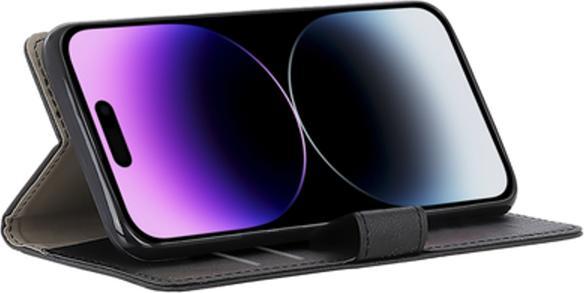 Produktbild Just in Case Pu-Leder Book HÃ¼lle Schwarz Apple iPhone 14 Pro (Apple iPhone 14 Pro)