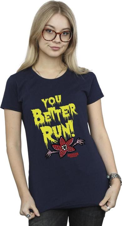 Produktbild Netflix Stranger Things You Better Run TShirt (M)