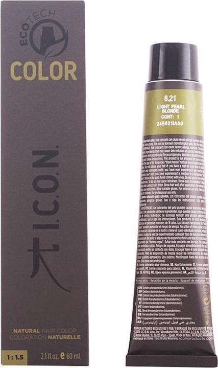 Immagine prodotto I.C.O.N. ECOTECH COLOR colore naturale #8.21 biondo chiaro perlato 60 ml (8.21)