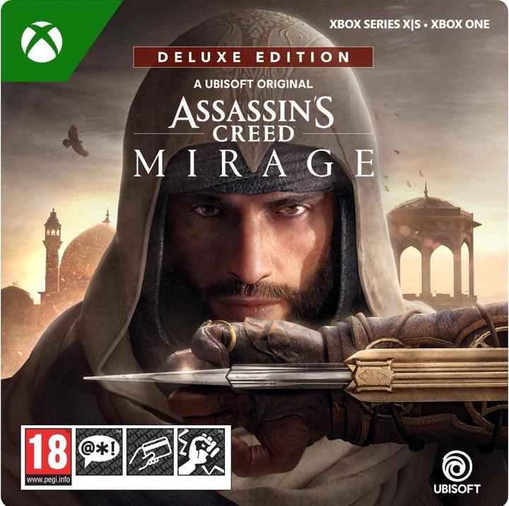 Produktbild Microsoft Xbox Assassins Creed Mirage Dlx Download Code (Xbox Series S, Xbox Series X, Xbox One S)