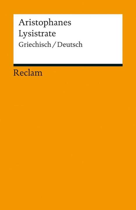 Produktbild Lysistrate (Deutsch, Aristophanes, Niklas Holzberg, 2012)