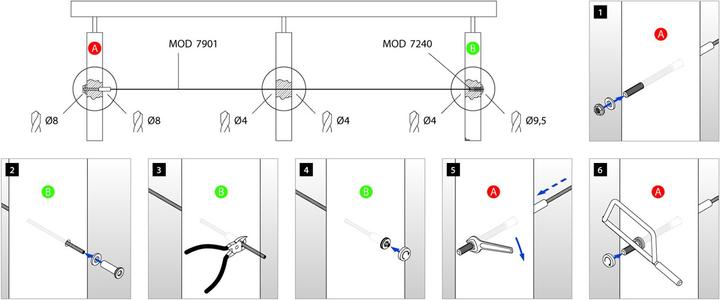 Produktbild Q-Railing Drahtseilsystem Q-LINE - FAST FIX (1 Stk.)