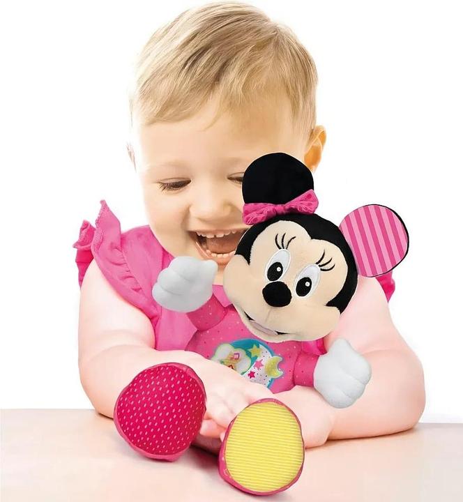 Image du produit Clementoni Peluche Minnie Mouse avec musique et lumière (28 cm)