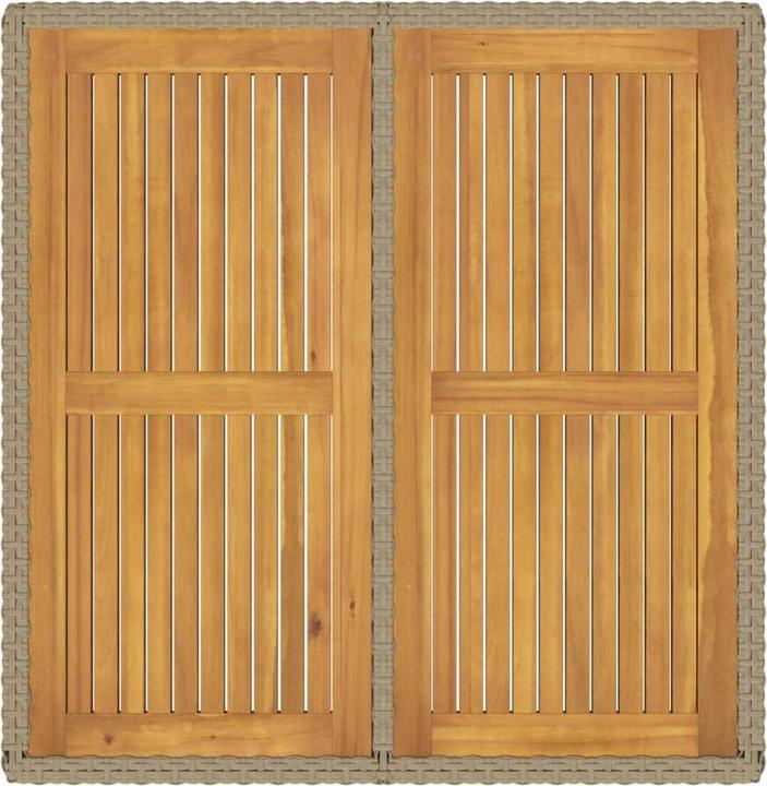 Produktbild vidaXL Gartentisch (109 x 107 x 74 cm)