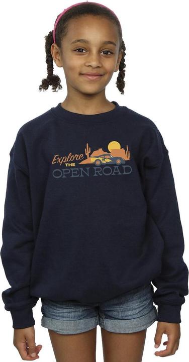 Produktbild Disney Cars Explore The Open Road Sweatshirt Mädchen (104)