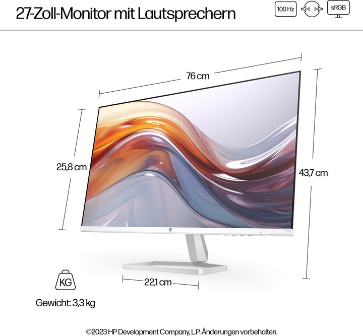 Produktbild HP Series 5 527 (1920 x 1080 Pixel, 27")