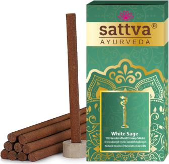 Image du produit Sattva Ayurveda Sattva Incense Sticks Encens Indien Sage Blanc 20G