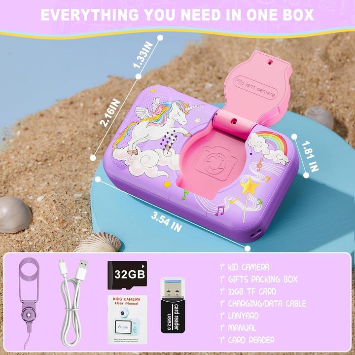 Actual product image Arnssien Digitale Kinderkamera