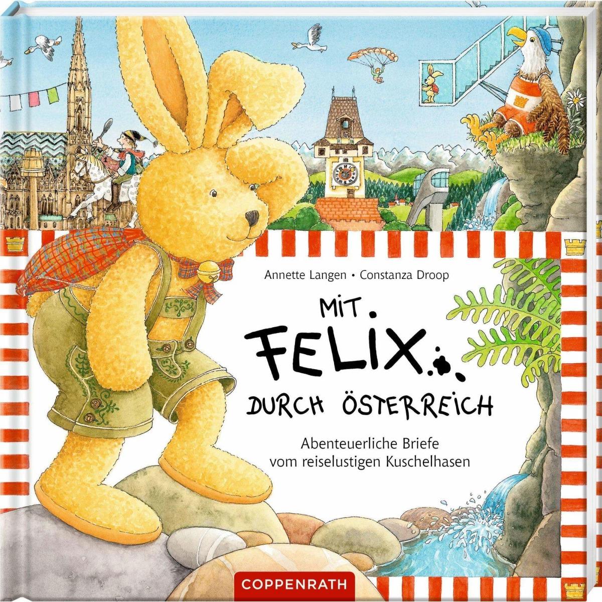 Mit Felix durch Österreich, Libro per bambini di Annette Langen, Costanza Goccia