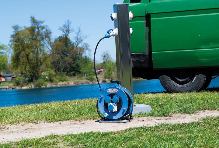 Immagine prodotto As - Schwabe Avvolgicavo da campeggio CEE (25 m, 2.50 mm².)