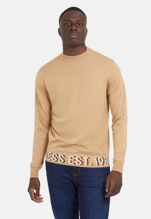 Produktbild Guess Rollkragenpullover ALF LS High Neck Logo Langarmpullover (M)