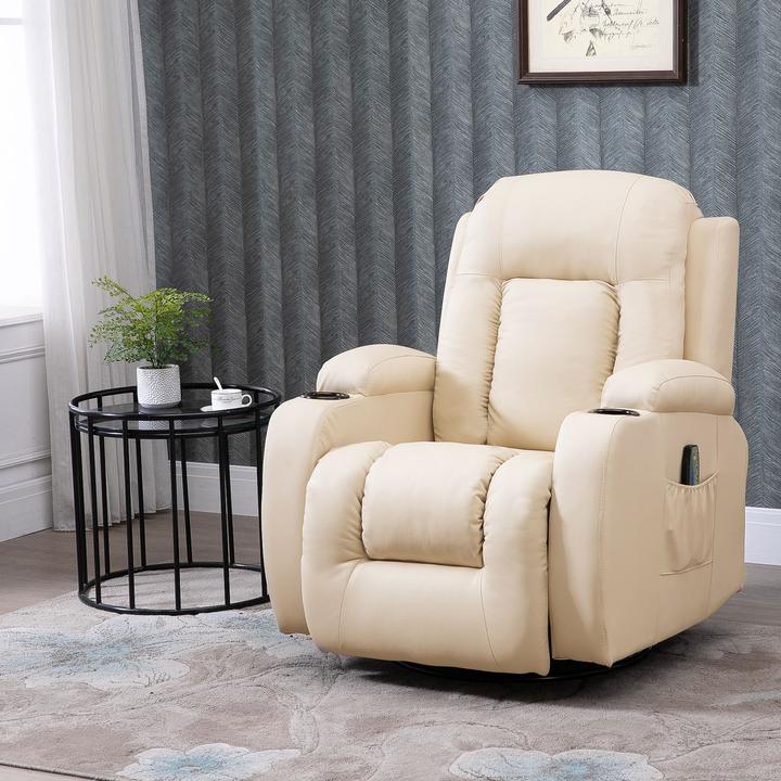 Image du produit Homcom Fauteuil de massage avec fonction bascule et fonction chaleur