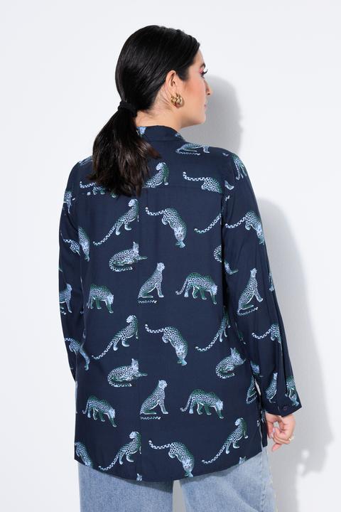 Immagine prodotto Studio Untold Camicia dal taglio dritto con leopardi e maniche lunghe (60)
