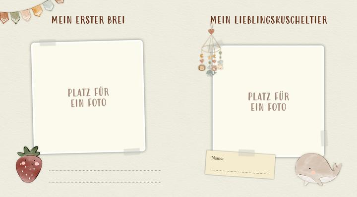 Image du produit Babyalbum - Mein erstes Jahr (21 x 24 cm)