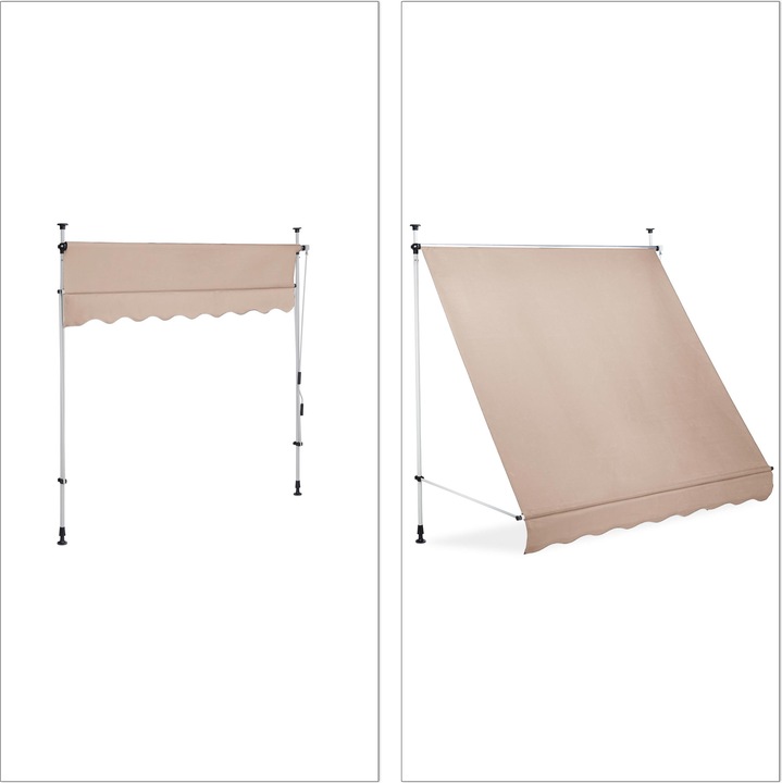 Produktbild Relaxdays Klemmmarkise (2 m)