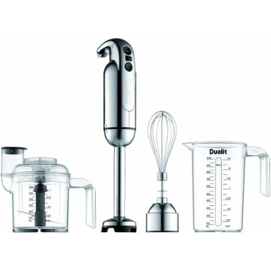 Dualit frullatore 38 cm chroomkleurig 8-delig, Frullatore a immersione, Argento