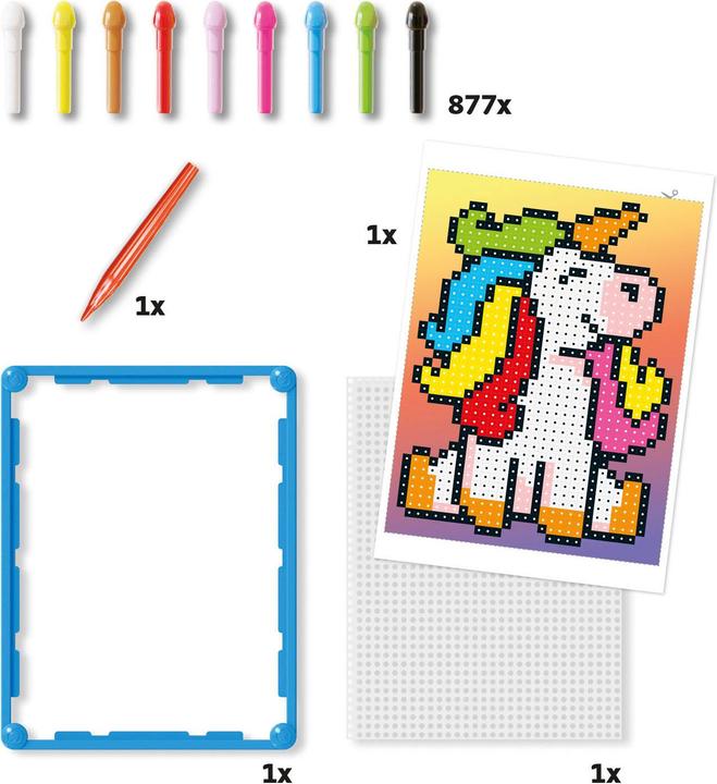 Immagine prodotto Quercetti Pixel Art Basic Unicorn