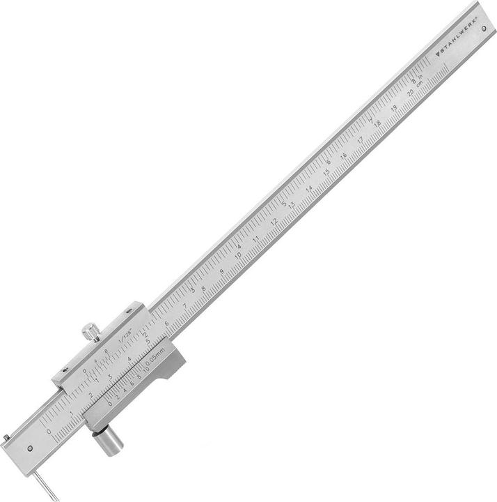 Stahlwerk Anreiss Messschieber Messlehre Schieblehre 0-200 mm DIN 862 mit Nonius (26.50 cm)