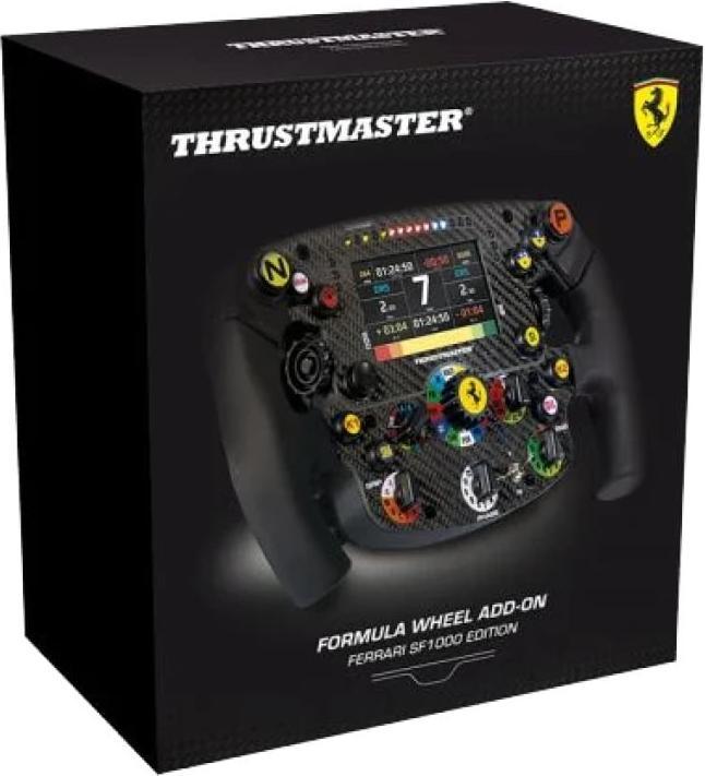 Actual product image Thrustmaster AddOn Thrustm. Ferrari SF1000 Edition-WO Lenkrad (PS5/PC) retail (PC, PS4, PS5)