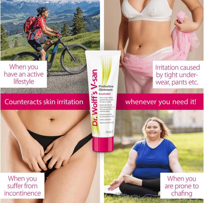 Actual product image Vagisan Protective Ointment (Intimate cream, 75 ml)