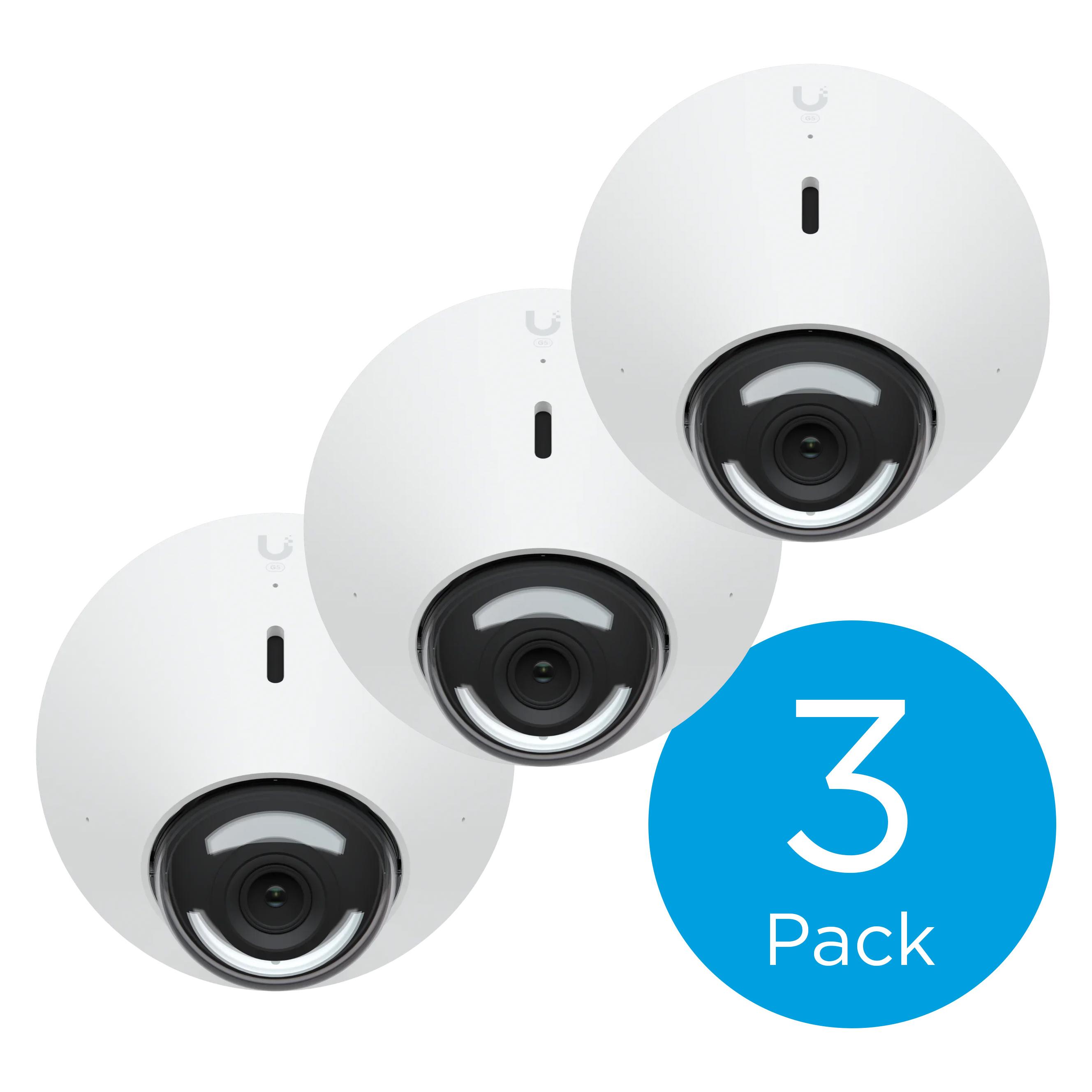 Ubiquiti G5-Dome 3er-Pack (2688 x 1512 Pixels), Netzwerkkamera, Weiss