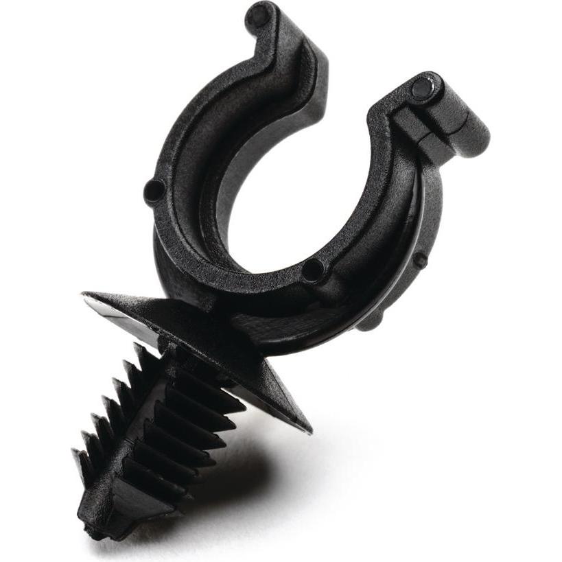 HellermannTyton, Leitungsführung Zubehör, 151-00018 CTC10FT6LG-HIRHS-BK Halter für Schutzschlauch Schwarz