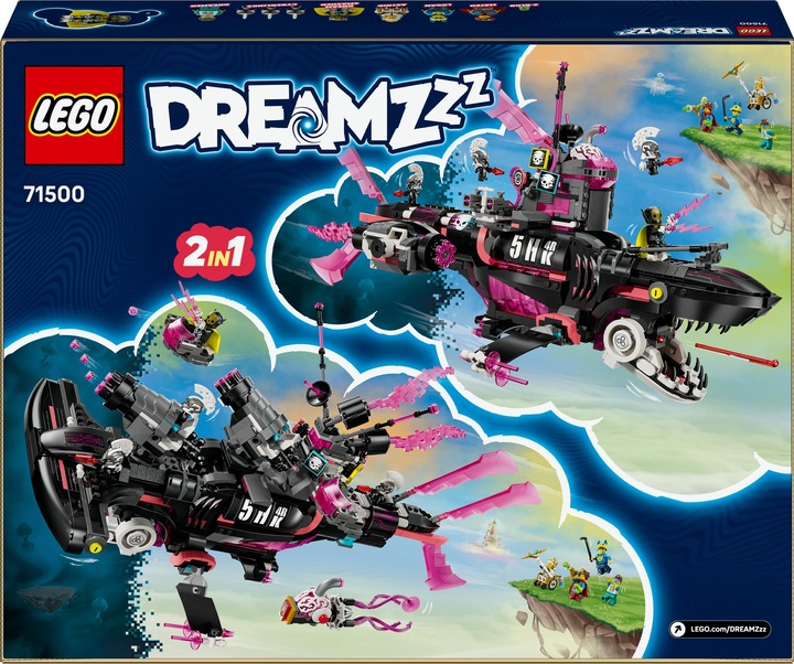 Actual product image LEGO Albtraumhai-U-Boot (71500, LEGO Dreamzzz)