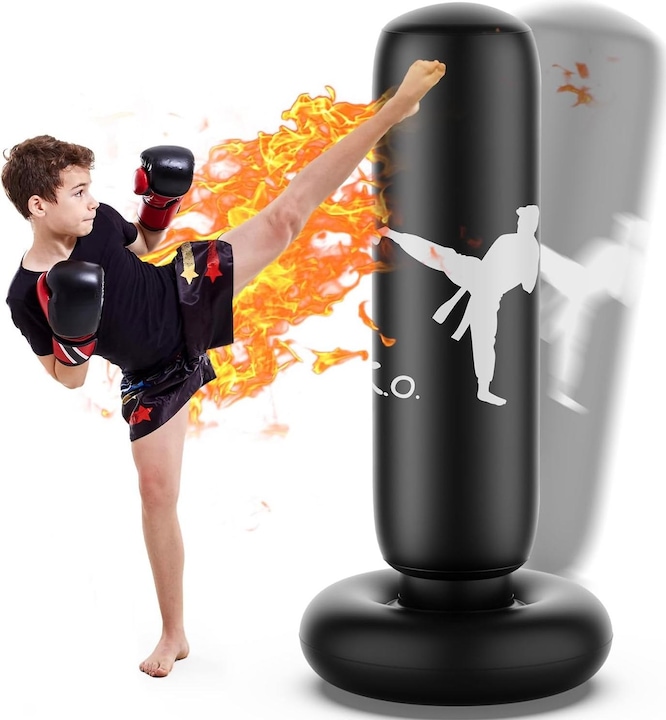 Actual product image Cbx Inflatable punching bag, standing punching bag, 160cm (55 cm)
