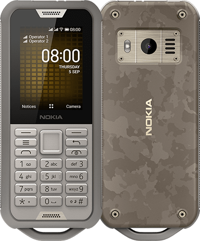Produktbild Nokia 800 Tough (2.40", 2 Mpx, 4G)
