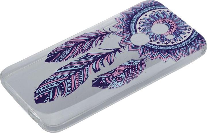 Produktbild König Design Henna Cover für Handy Alcatel A3 XL Case Schutz Hülle Silikon Bumper Traumfänger (Alcatel A3 XL)