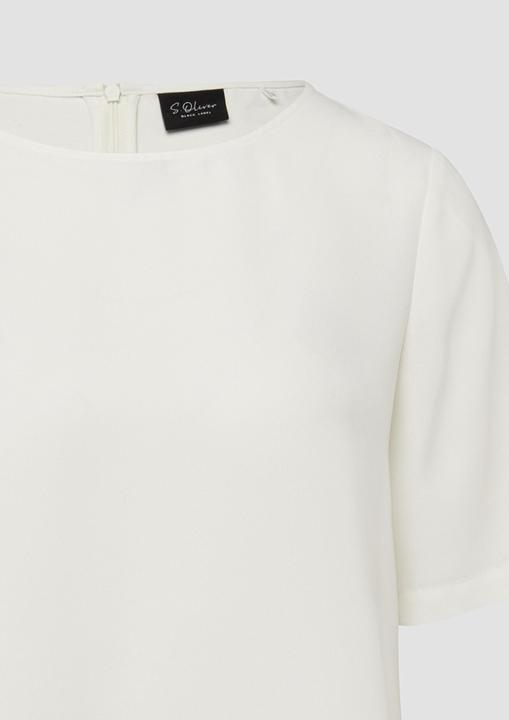 Immagine prodotto s.Oliver Crêpe-Shirt mit Reissverschluss (40)