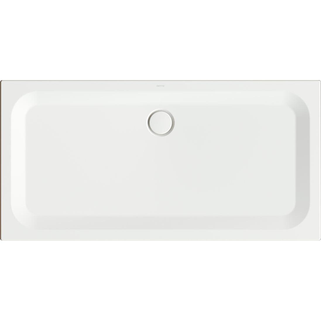 Bette, Duschwanne, Ultra Rechteck-Duschwanne 1600x800x35mm, mit Glasur Plus, 5955