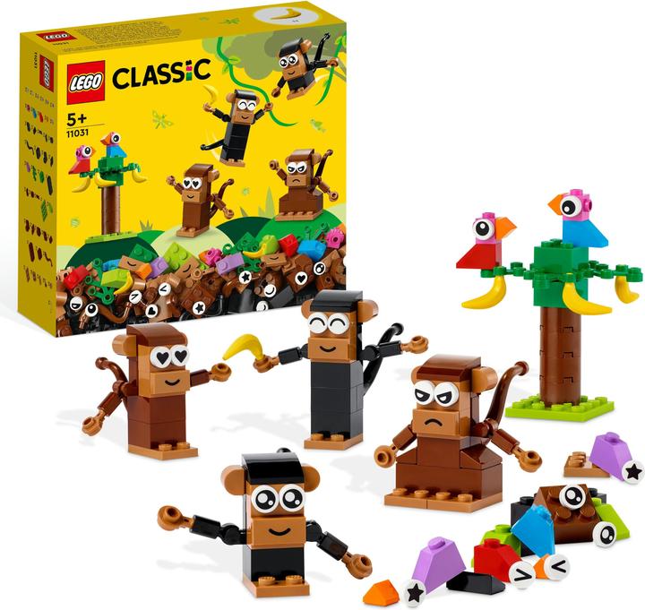 Produktbild LEGO Affen Kreativ-Bauset (11031, LEGO Classic)