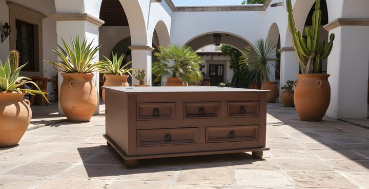 Produktbild Ebuy24 Couchtisch New Mexico (92 x 92 x 45 cm)